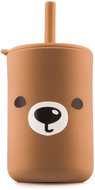 Kidnort Retter with straw dark - Baby cup