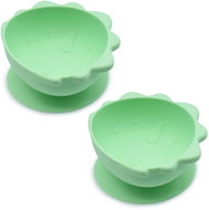 Melii Suction cup with suction cup 2 pcs Dinosaur - Children's Bowl