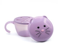 Melii Snack bowl with travel lid Kitty - Lunch Box
