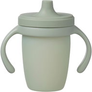 b.box Silicone cup with drinker light green - Baby cup
