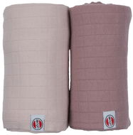 Lodger Swaddler Solid Powder/Rose - Látkové pleny