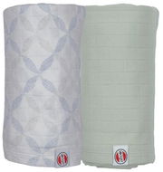 Lodger Swaddler Solid Matcha Peppermint/Blue Fogg - Látkové pleny