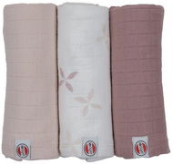 Lodger Swaddler Solid Matcha Rose - Látkové pleny