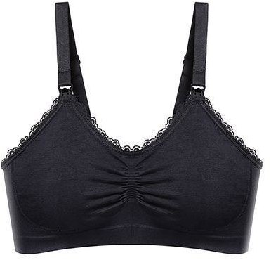 BabyOno Breastfeeding bra size. D80-85, black - Nursing Bra - Main image