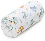 T-TOMI Bio Muslin Towel Traffic - Children's Bath Towel