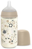 Suavinex Wonderland Fyziologická SX PRO +3 MF 240 ml Liberty krémová - Kojenecká láhev