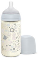 Suavinex Wonderland Fyziologická SX PRO +3 MF 240 ml Liberty modrá - Kojenecká láhev