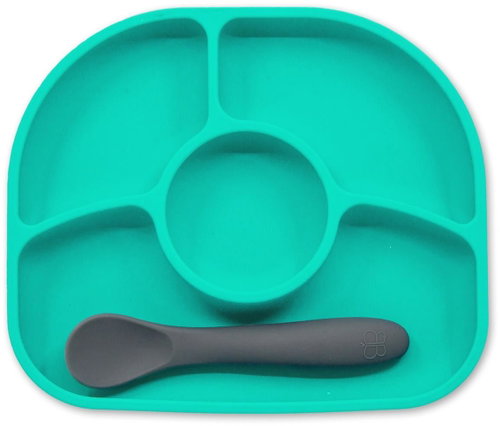 BBLÜV Yümi Aqua - Children's Plate - Main image