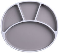 Bibado Divided plate with suction cup Mist - Children's Plate