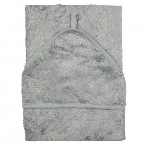 Timboo Moon Blue - Children's Bath Towel - Main image