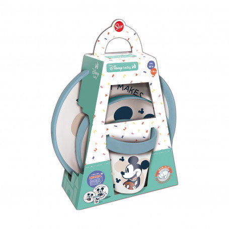 THERMOBABY Mickey 3 piece dinnerware set - Children's Dining Set - Main image