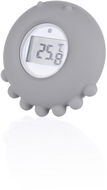 Zopa Silikonový digitální teploměr 2v1 Dove Grey - Dětský teploměr