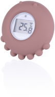 Zopa Silikonový digitální teploměr 2v1 Old Pink - Dětský teploměr