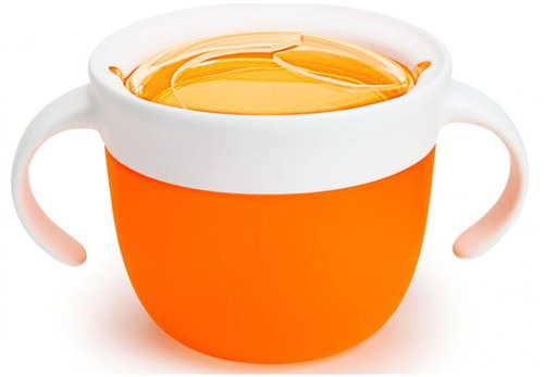 Munchkin Snack bögre, narancs - Tanulópohár - Fő fotó