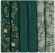 KikkaBoo Pleny 30 × 30 cm Secret Garden Green - Cloth Nappies