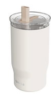 Quokka Mist with straw 720 ml Ivory - Thermal Mug