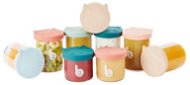Babymoov sklenené misky s vekami Isy Bowls 6× 250 ml a 3× 120 ml - Desiatový box
