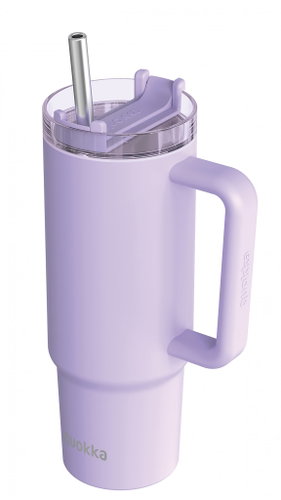 Quokka Stream with straw 950 ml Purple - Thermal Mug - Main image