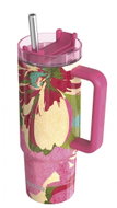 Quokka Stream with straw 950 ml Pink Flambe - Thermal Mug