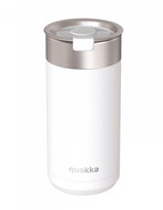 Quokka Boost with strainer 400 ml White - Thermal Mug