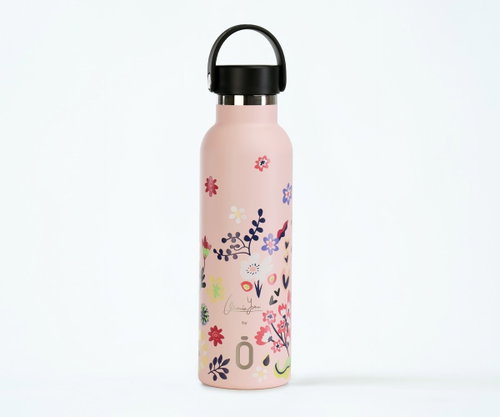 Runbott Thermal Bottle 600 ml Bloom Cotton Candy - Children's Thermos - Main image