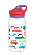 Quokka Glow Kids with Spout 580ml Cars - Children's Water Bottle