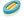 Oval Bath Thermometer Blue
