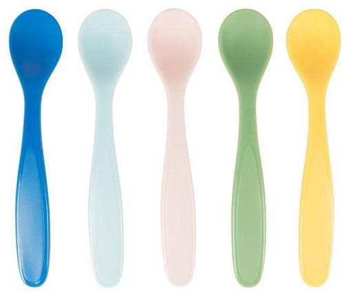 Badabulle Soft spoons 5 pcs - Baby Spoon - Main image