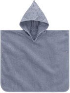 fillikid Dino Poncho blue 59 × 54cm - Children's Bath Towel