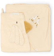 Little Dutch Goose Newborn Naturals Gift Set with Towel - Children's Bath Towel
