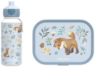 Little Dutch Snack Set (400ml Bottle + Box) Forest Friends - School Set