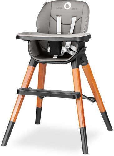 Lionelo Mona Black Onyx - High Chair - Main image