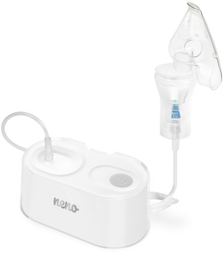 NENO Sano compressor piston nebuliser and inhaler for children and adults, 8ml, 2 masks Main image NENO Sano compressor piston nebuliser and inhaler for children and adults, 8ml, 2 masks - Inhaler - Main image