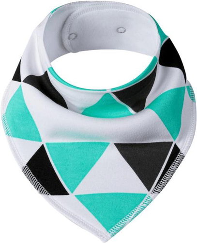 Simed Cotton bib with impermeable PUL layer - Triangle - Bib - Main image