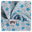 Towel 90×100, Little Stars Cyan