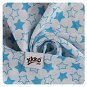 Xkko Bambusová osuška 90×100, Little Stars Cyan - Children's Bath Towel