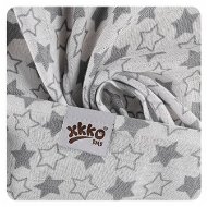 Xkko Bambusová osuška 90×100, Little Stars Silver - Children's Bath Towel