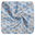 Bath towel 90×100, Scandinavian Baby Blue Cross