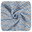Bath towel 90×100, Scandinavian Baby Blue Chevron