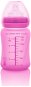 Everyday Baby láhev sklo s teplotním senzorem 150 ml Pink - Baby Bottle