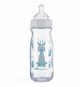 Bebeconfort Emotion Glass White 270 ml, 0 – 12 m - Dojčenská fľaša