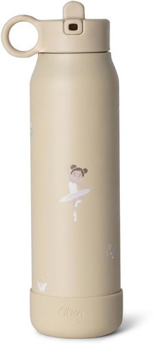 Citron Stainless Steel Water Bottle Small 350 ml - Ballerina - Children's Thermos - Main image