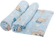 Bomimi Osuška Tetra Premium 140 g/m2 medvídek modrá, 2 ks - Children's Bath Towel