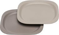 NIP Green Line - 2db, Grey / Brown - Gyerek tányér