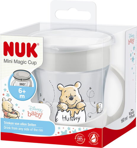 NUK Mini Magic Cup 160ml with drinking rim and lid