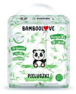 Bamboolove Bambusové plienky veľ. XL (20 ks) - Jednorazové plienky