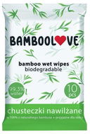 Bamboolove Vlhčené obrúsky z bambusu 10 ks - Detské vlhčené obrúsky