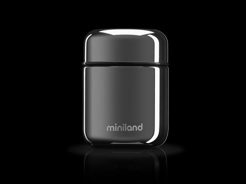 Miniland Deluxe Thermos Silver