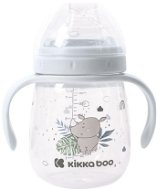 KikkaBoo Hrnek se silikonovým pítkem 240 ml Savanna Blue - Baby cup