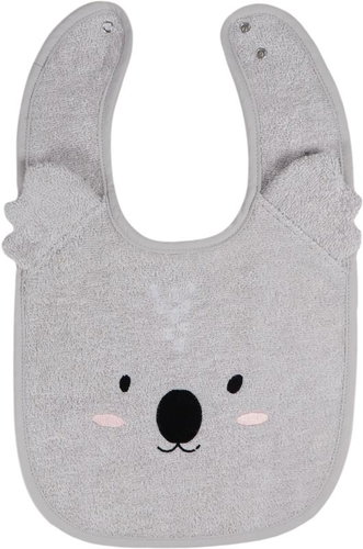 Tryco Blush & Blossom Terry bib - Koala Kyle - Bib - Main image